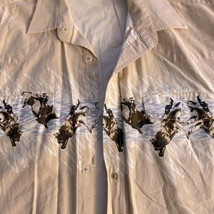 Retro 90s Roper Rodeo shirt- PEARL SNAP